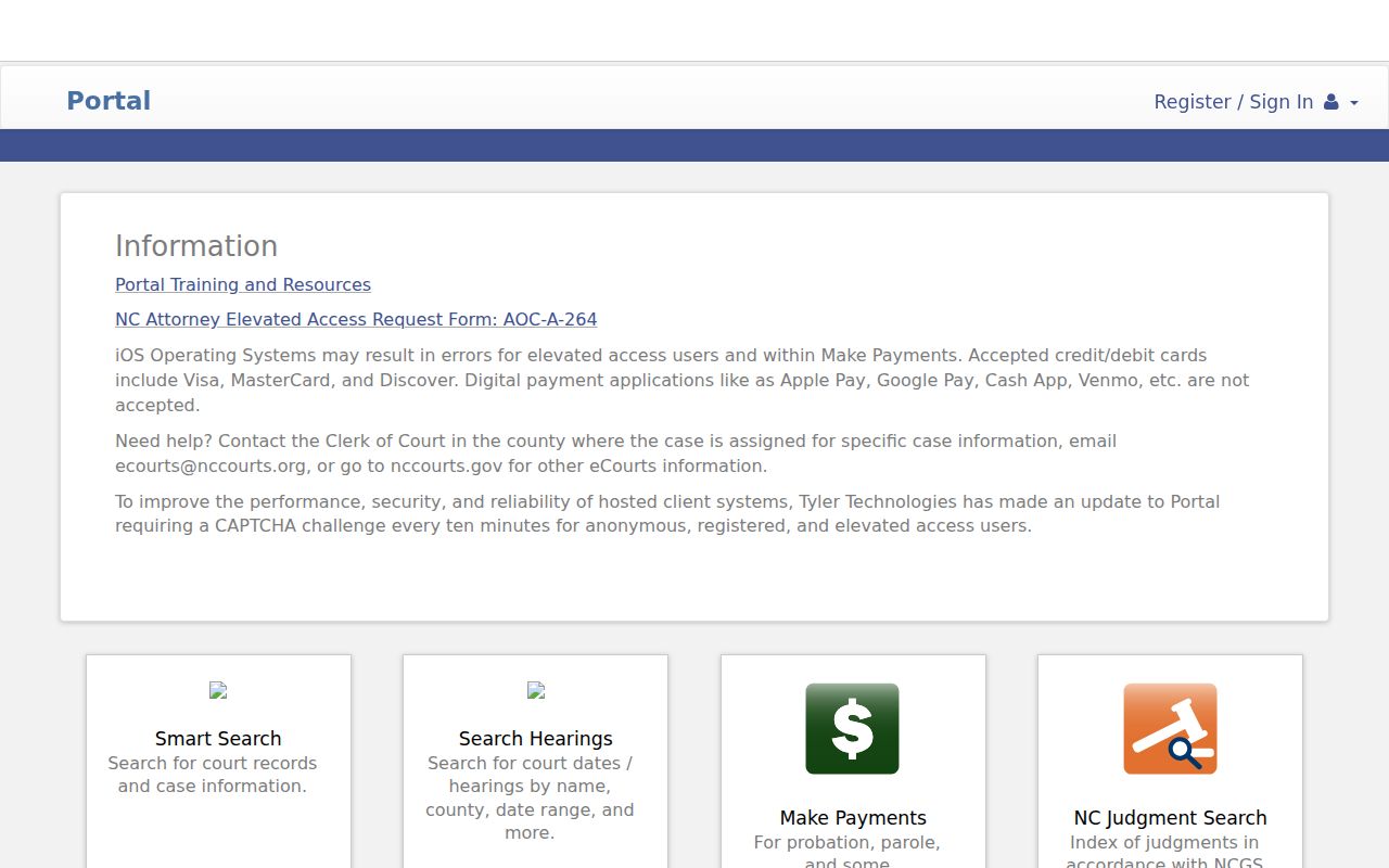 Gates County criminal court cases eCourts Portal